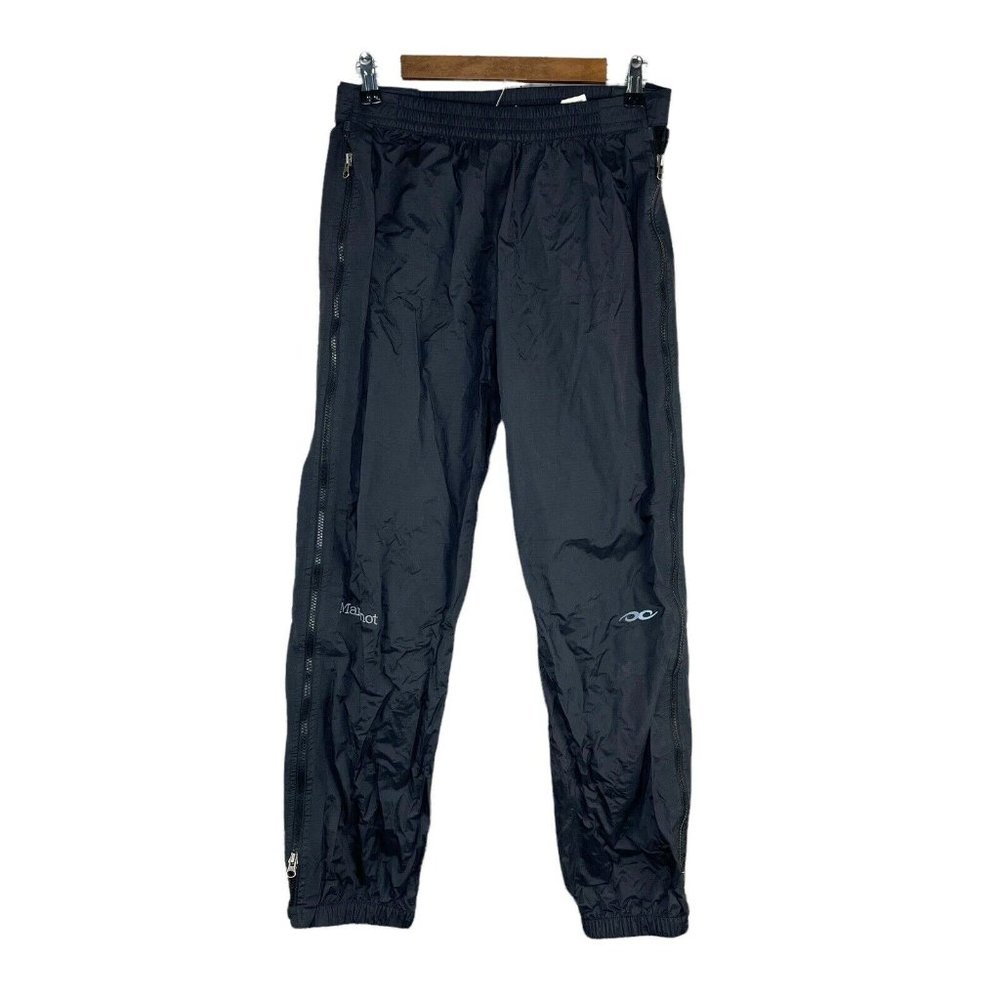 Marmot Men's Nylon Side Zip Pants black sz S